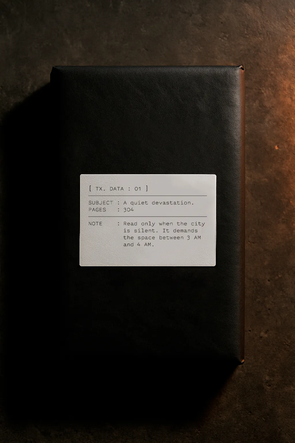 The Nightstand — MIDNIGHT READINGS, pieza editorial